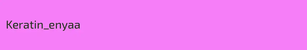 Keratin_enyaa