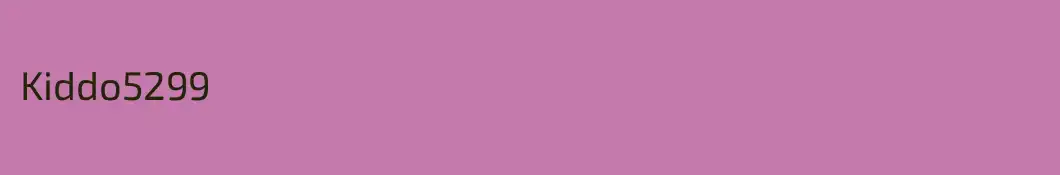 Kiddo5299