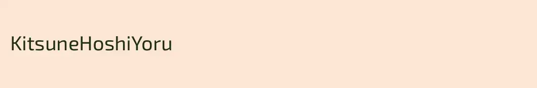 KitsuneHoshiYoru