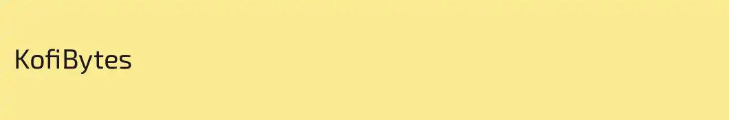 KofiBytes