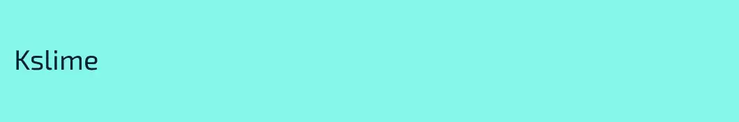 Kslime