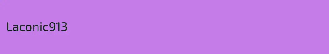 Laconic913
