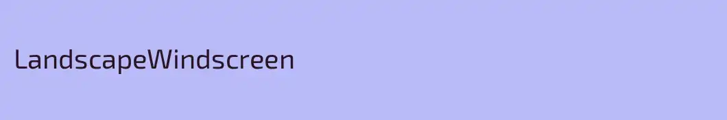 LandscapeWindscreen