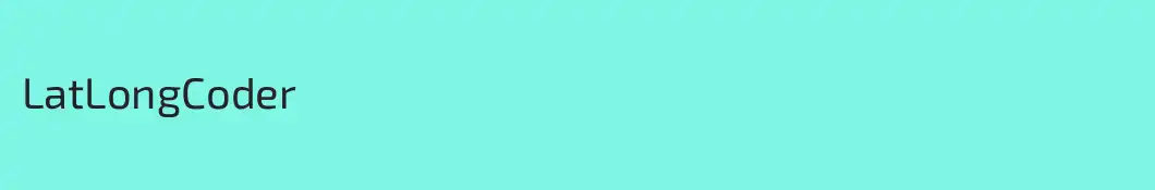 LatLongCoder