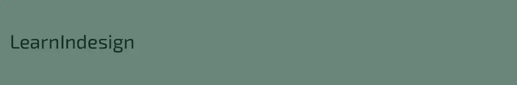 LearnIndesign