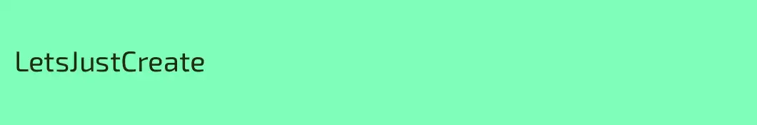 LetsJustCreate