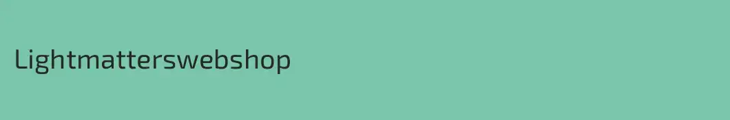 Lightmatterswebshop
