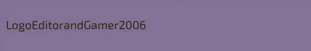LogoEditorandGamer2006