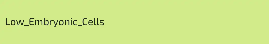 Low_Embryonic_Cells