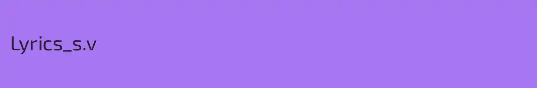 Lyrics_s.v