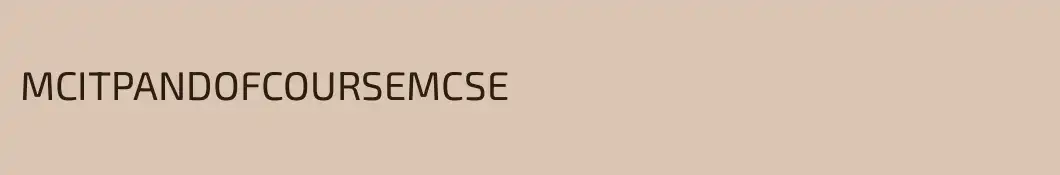 MCITPANDOFCOURSEMCSE