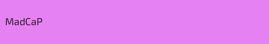 MadCaP