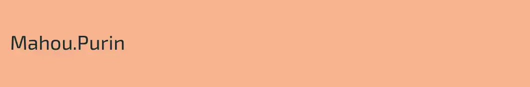 Mahou.Purin