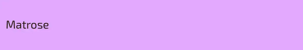 Matrose