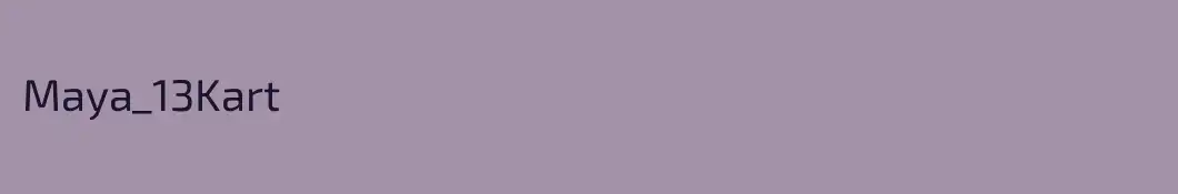 Maya_13Kart