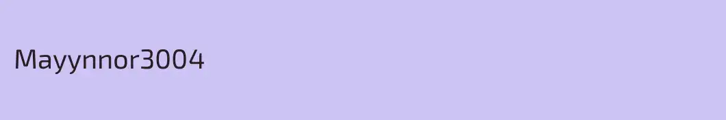 Mayynnor3004