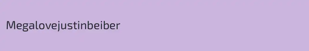 Megalovejustinbeiber