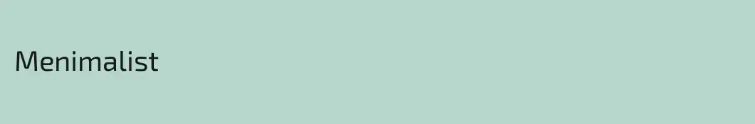 Menimalist