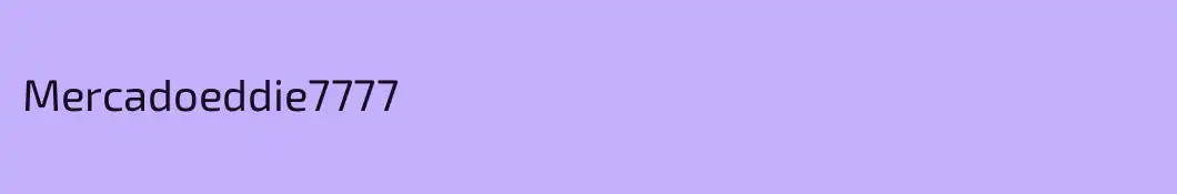 Mercadoeddie7777