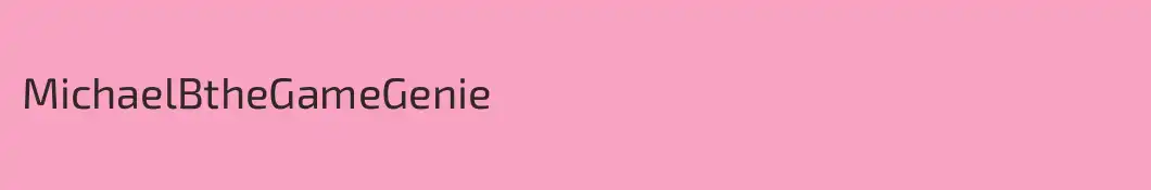 MichaelBtheGameGenie