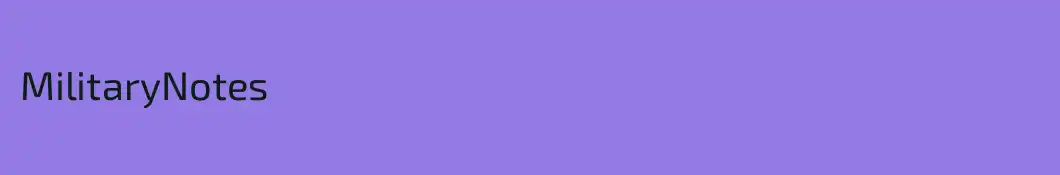 MilitaryNotes