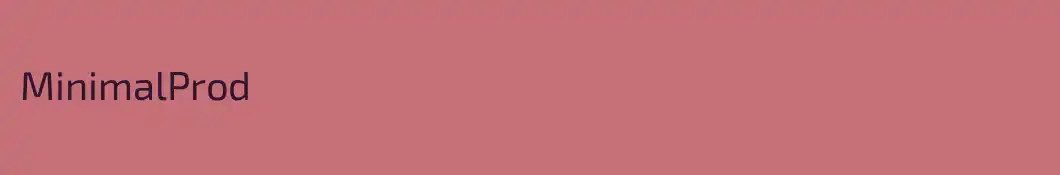 MinimalProd