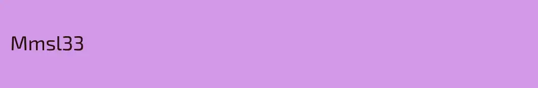 Mmsl33