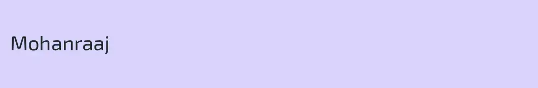 Mohanraaj