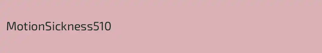 MotionSickness510