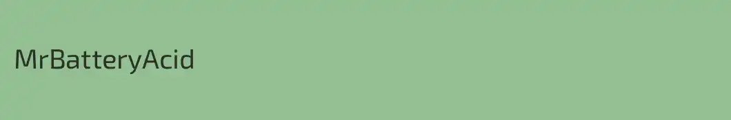 MrBatteryAcid