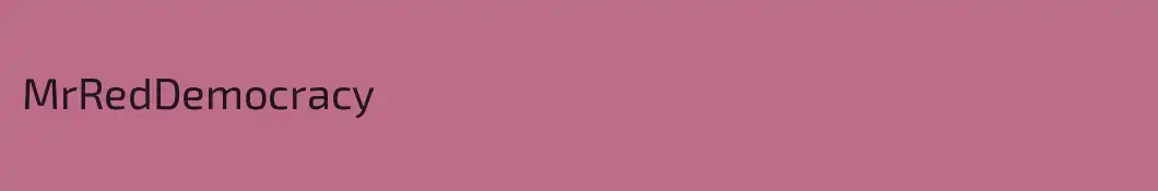 MrRedDemocracy