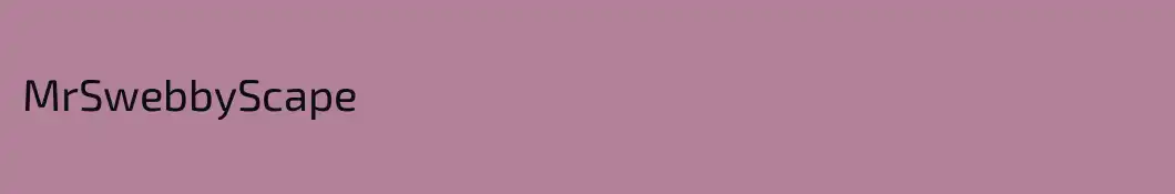 MrSwebbyScape