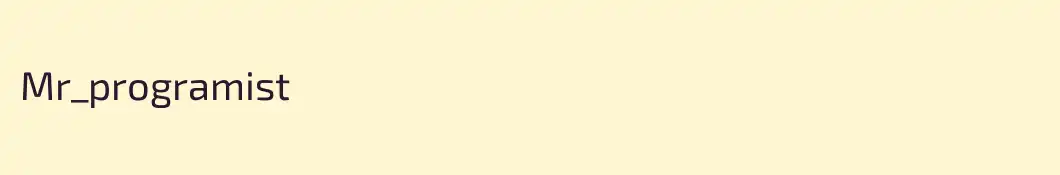 Mr_programist