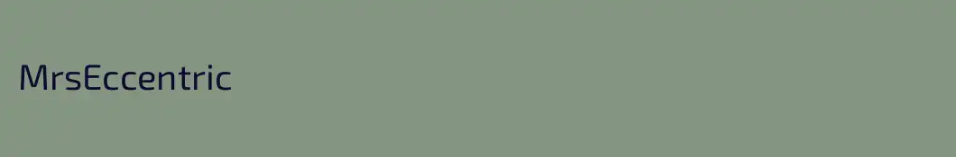 MrsEccentric