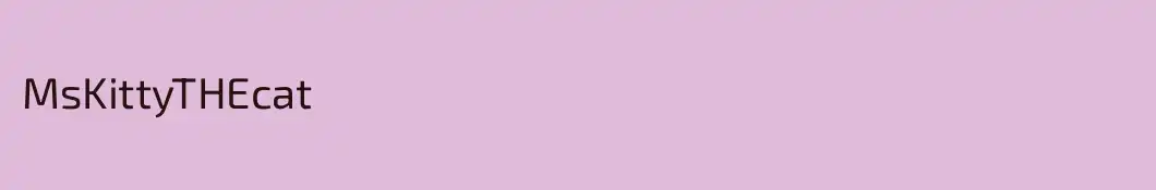 MsKittyTHEcat