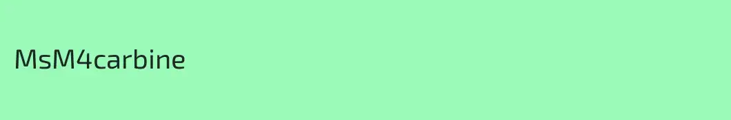 MsM4carbine