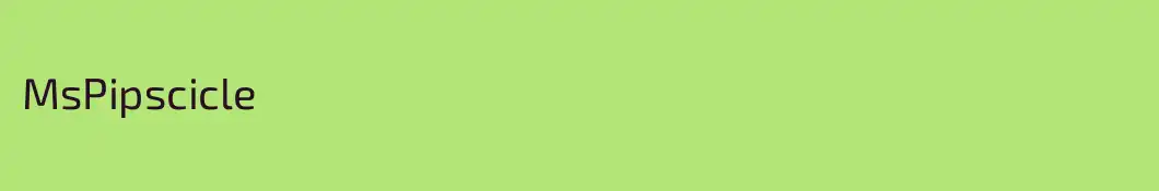 MsPipscicle