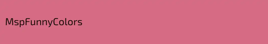 MspFunnyColors