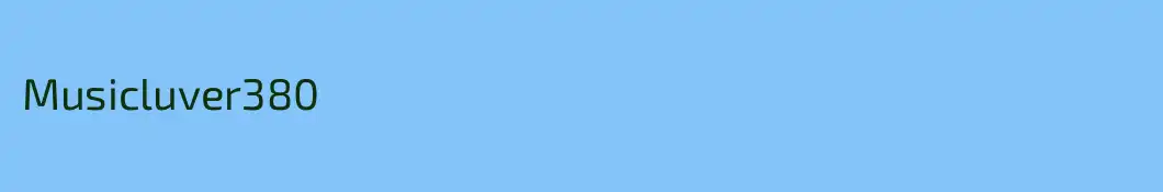 Musicluver380