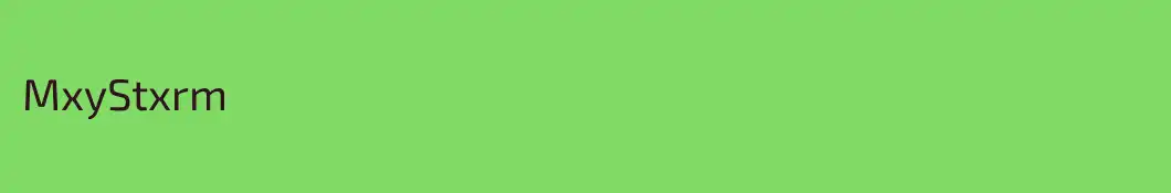 MxyStxrm