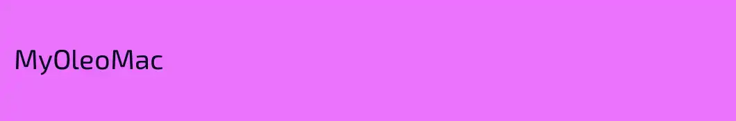 MyOleoMac