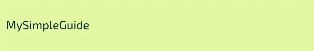 MySimpleGuide