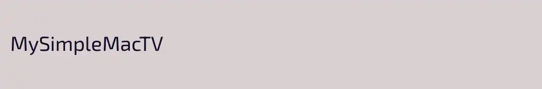 MySimpleMacTV