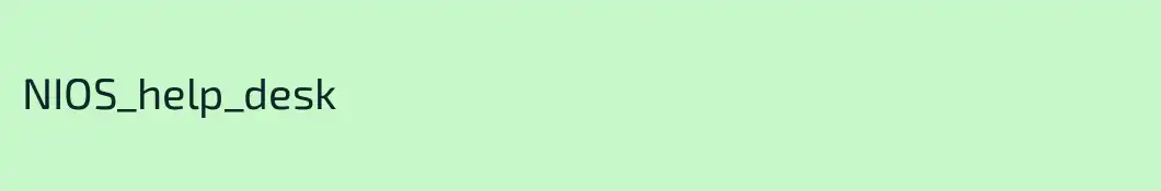 NIOS_help_desk