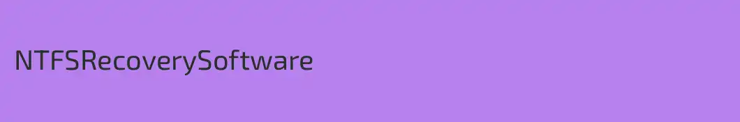 NTFSRecoverySoftware