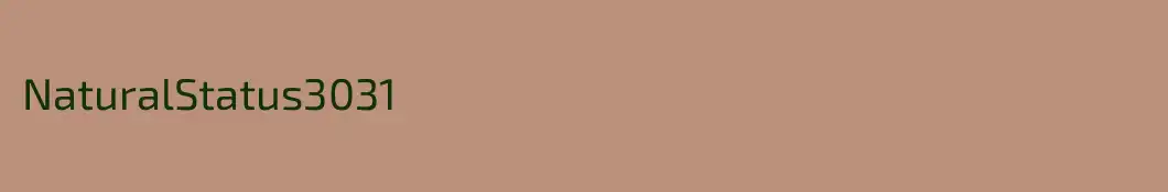 NaturalStatus3031