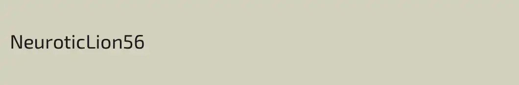NeuroticLion56