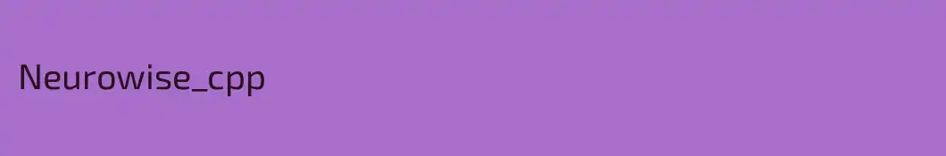 Neurowise_cpp