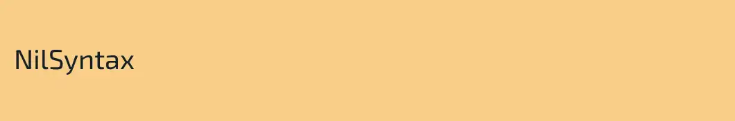 NilSyntax