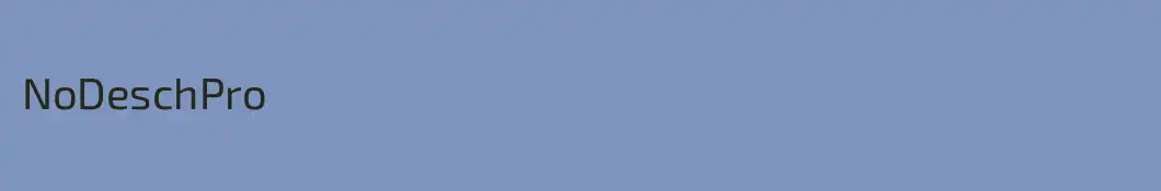 NoDeschPro